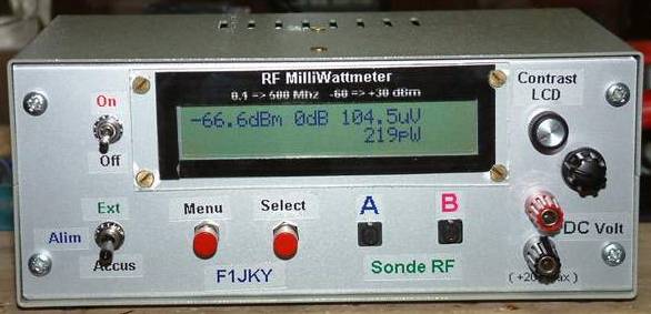 MilliWattmètre by F1JKY
