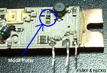 Modif tension de Polar - Ajout d'une Résistance de 360 ohms